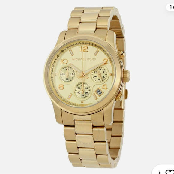 Michael Kors Midsized Chronograph Dial Gold-tone MK5055 - Picture 1 of 5